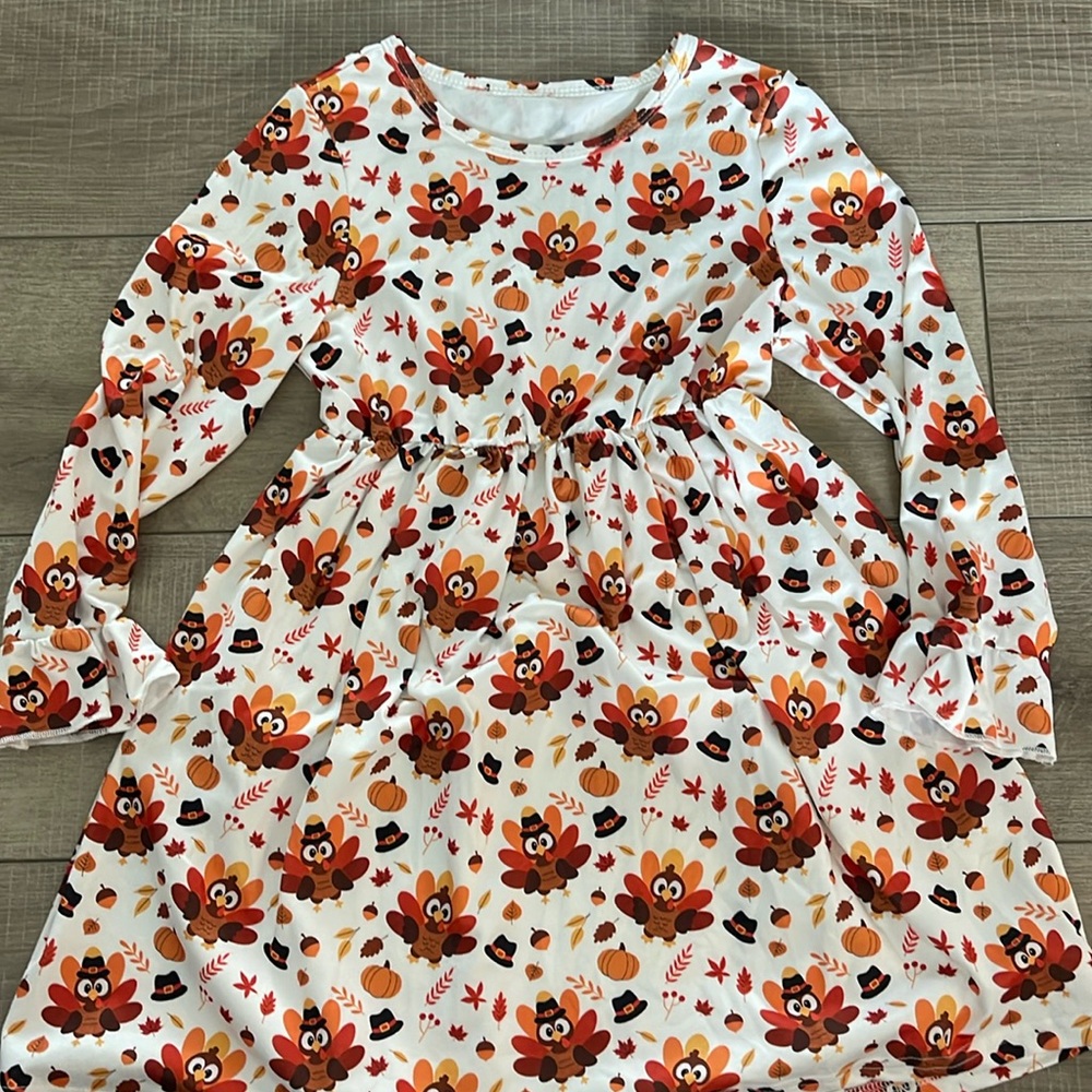 Thanksgiving kids dress